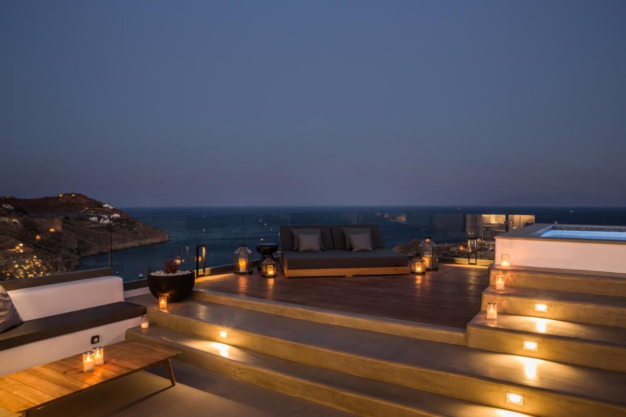 米科诺斯利奥精品酒店 超级天堂海滩 外观 照片